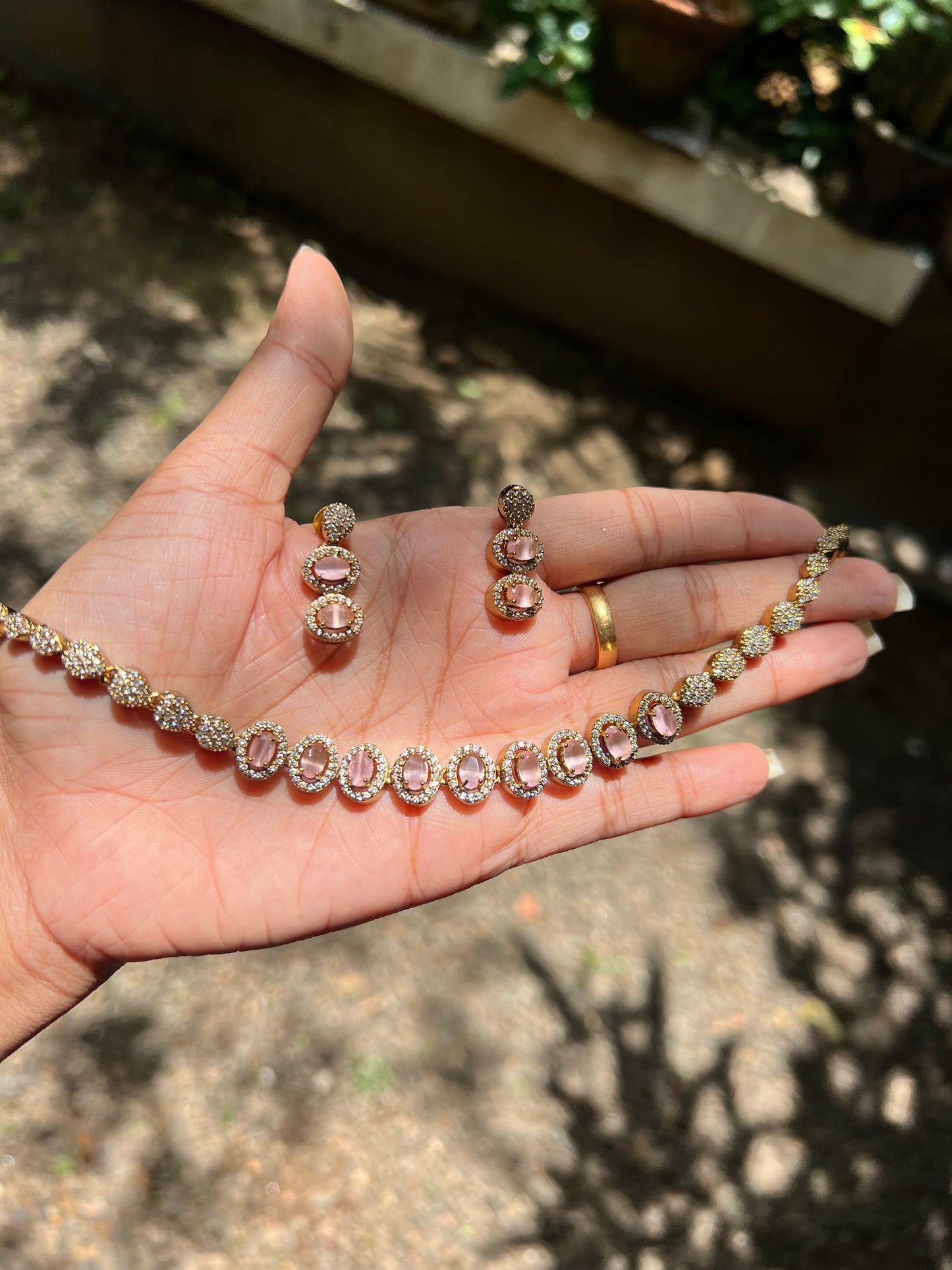 Premium stunning ad necklace product code 465