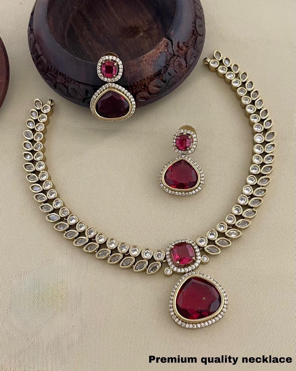 Premium jadau Kundan ad necklace