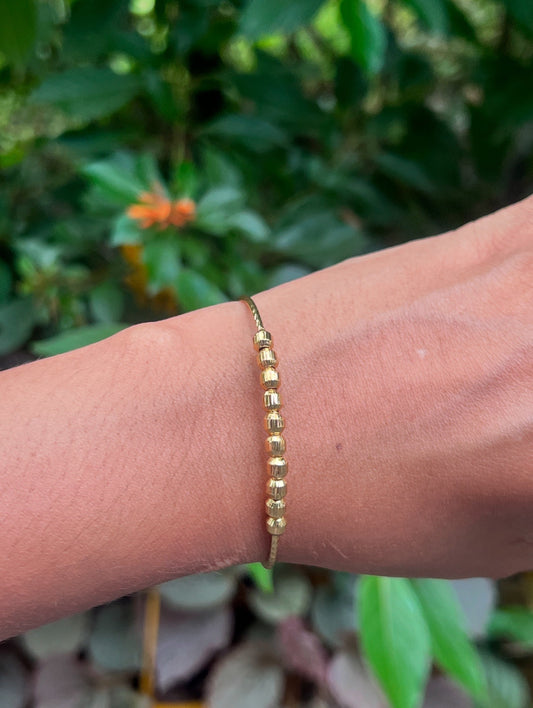 Premium gold plated daily use twisted bangle 2.4 product code G61