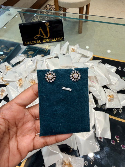 Premium diamond finish party wear earrings product code E245