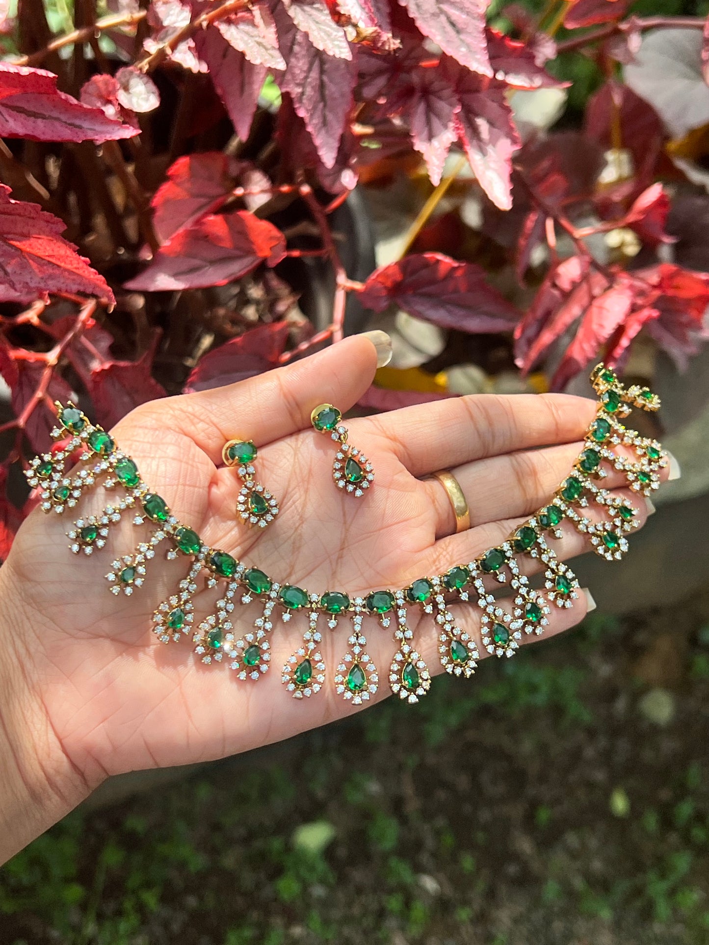 Premium ad designer necklace product code 969