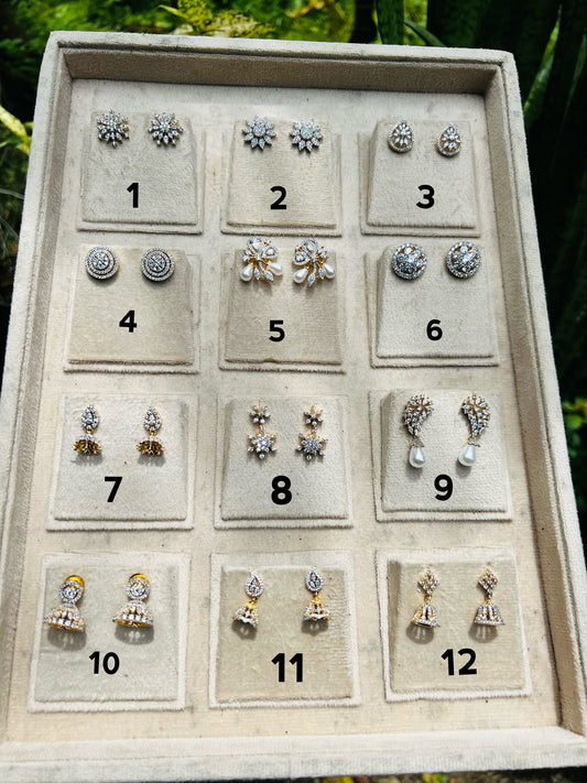 Premium daimond finish studs product code E33