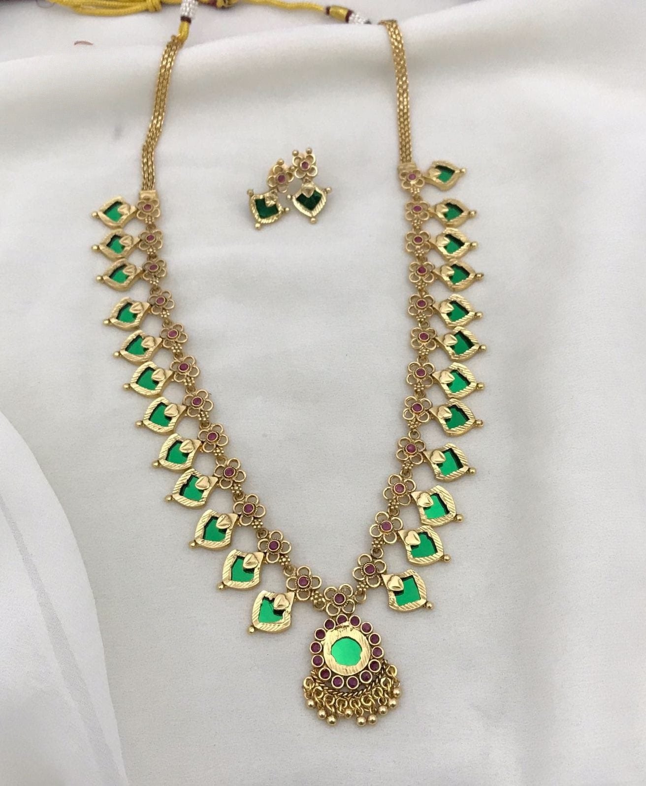 Budget friendly traditional Palakka haram set product code 1284