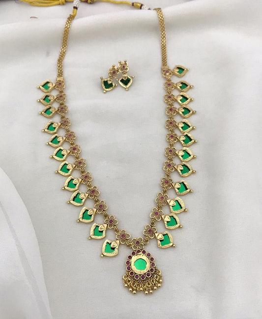 Budget friendly traditional Palakka haram set product code 1284