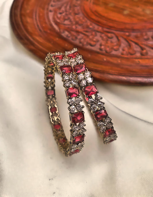 Premium ad floral bangle