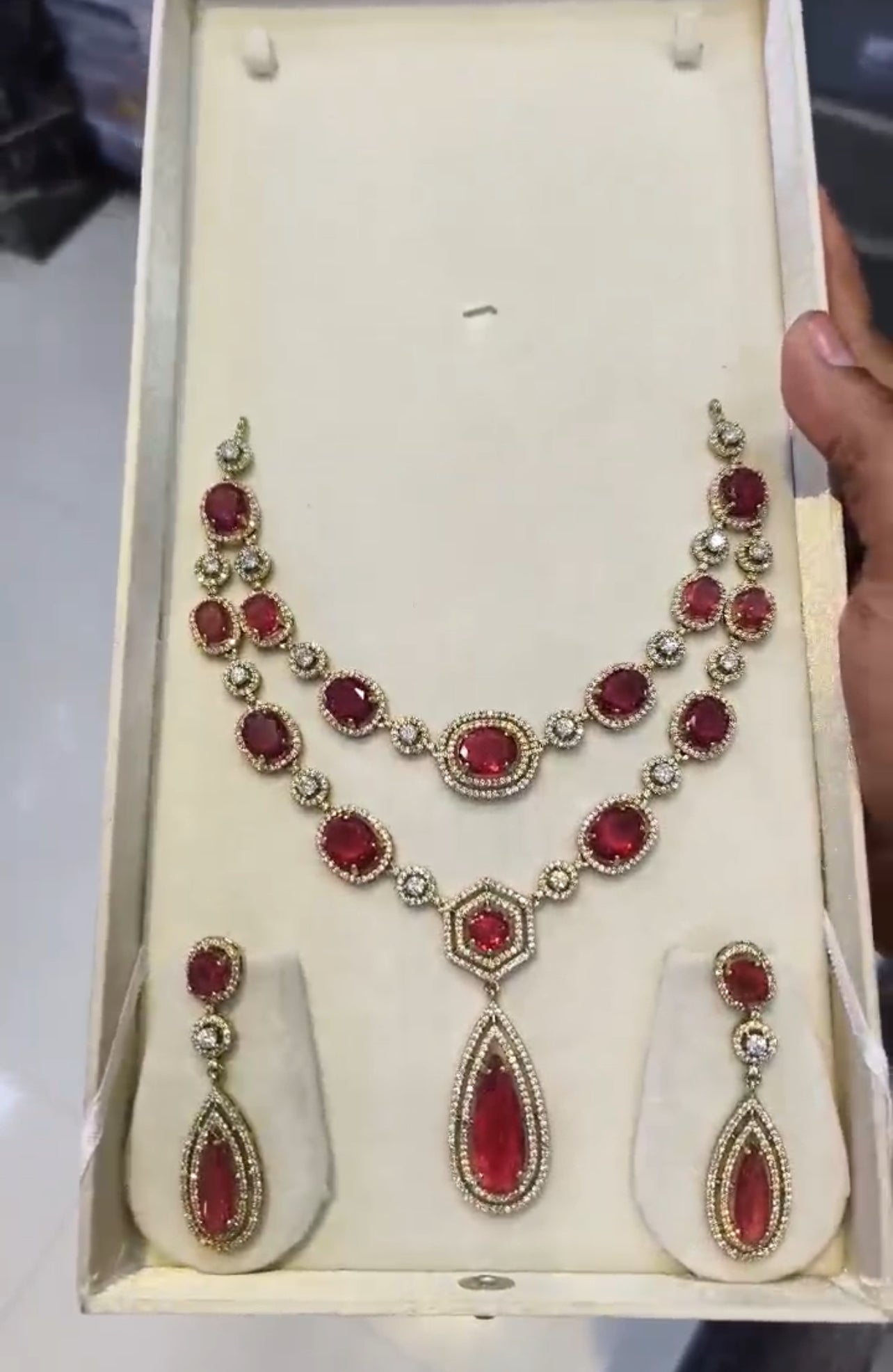 Elegant premium 2 layer Ad necklace product code N67