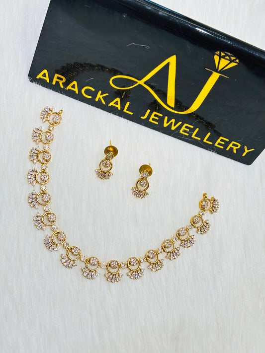 Premium quality ad designer necklace product code N266