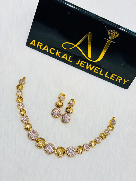 Premium quality ad designer necklace set product code N290