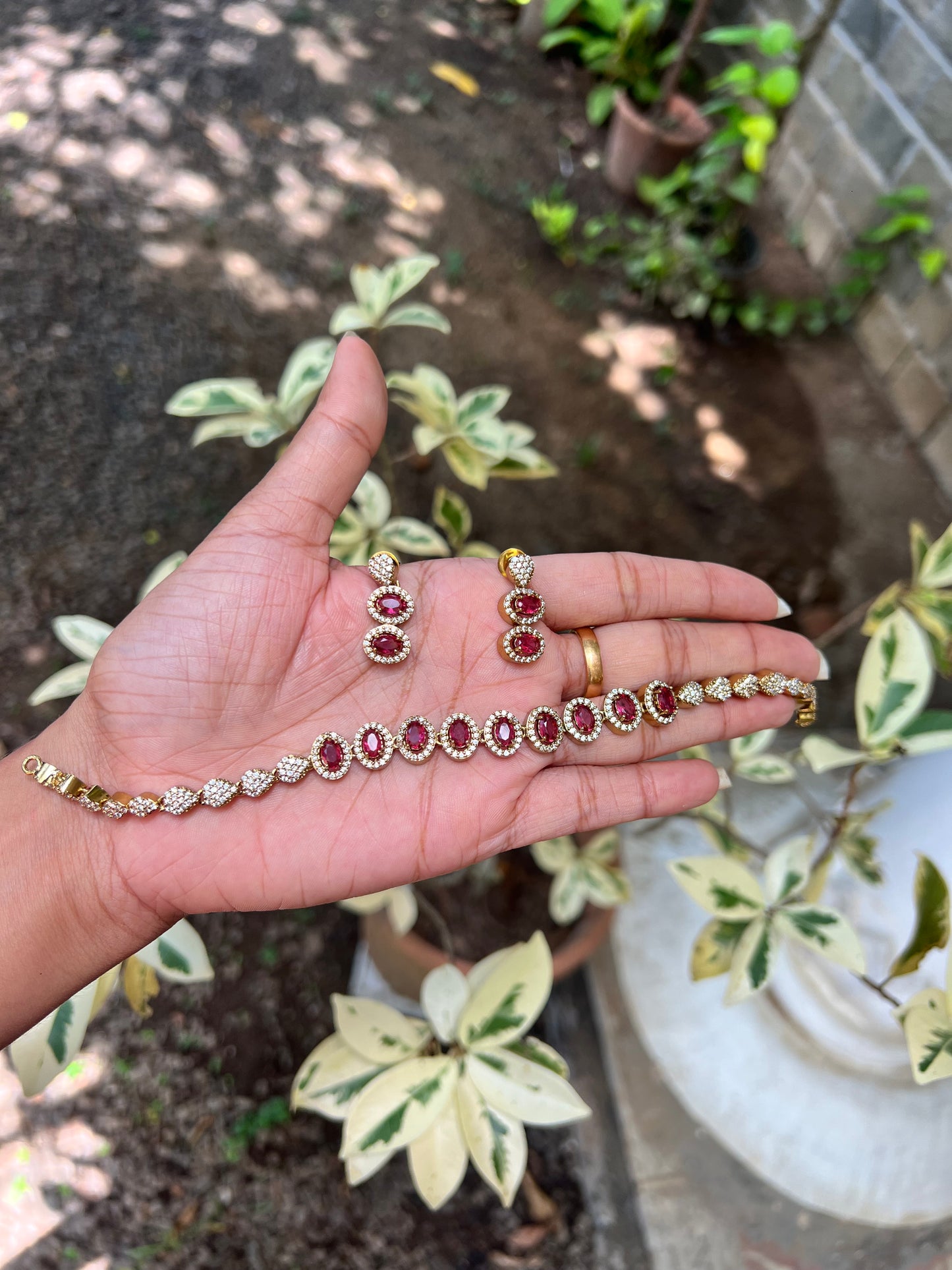Premium stunning ad necklace product code 465