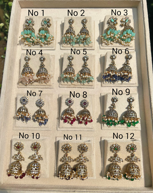 Premium Victorian Stunning jhumkas product code 05