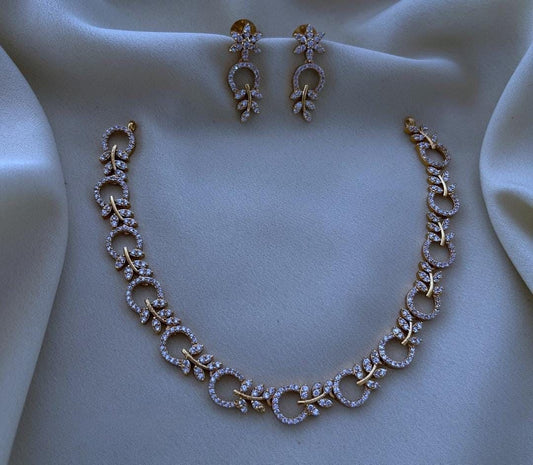 Trending ad floral necklace product code 1181