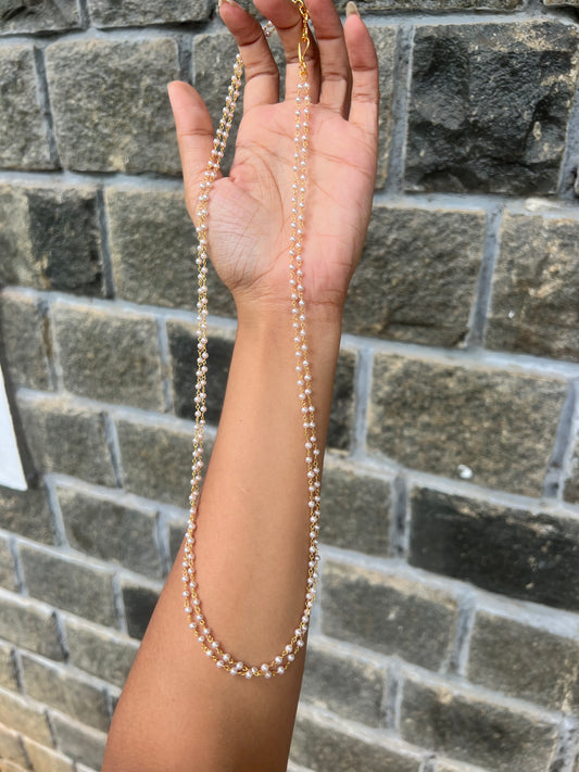 Premium pearl 8pidi 2layer Mala product code 116