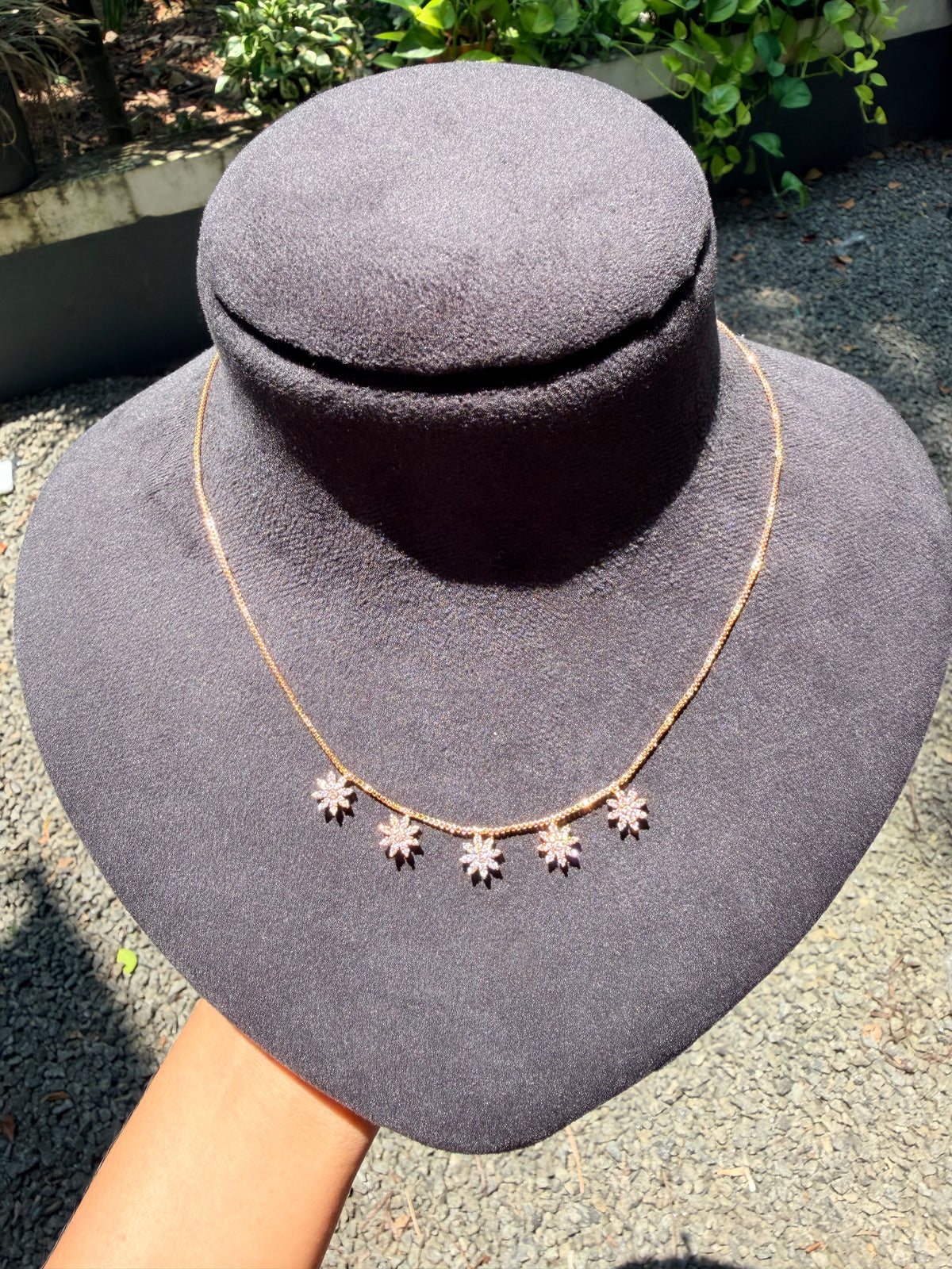 Premium gold plated star necklace product code G144