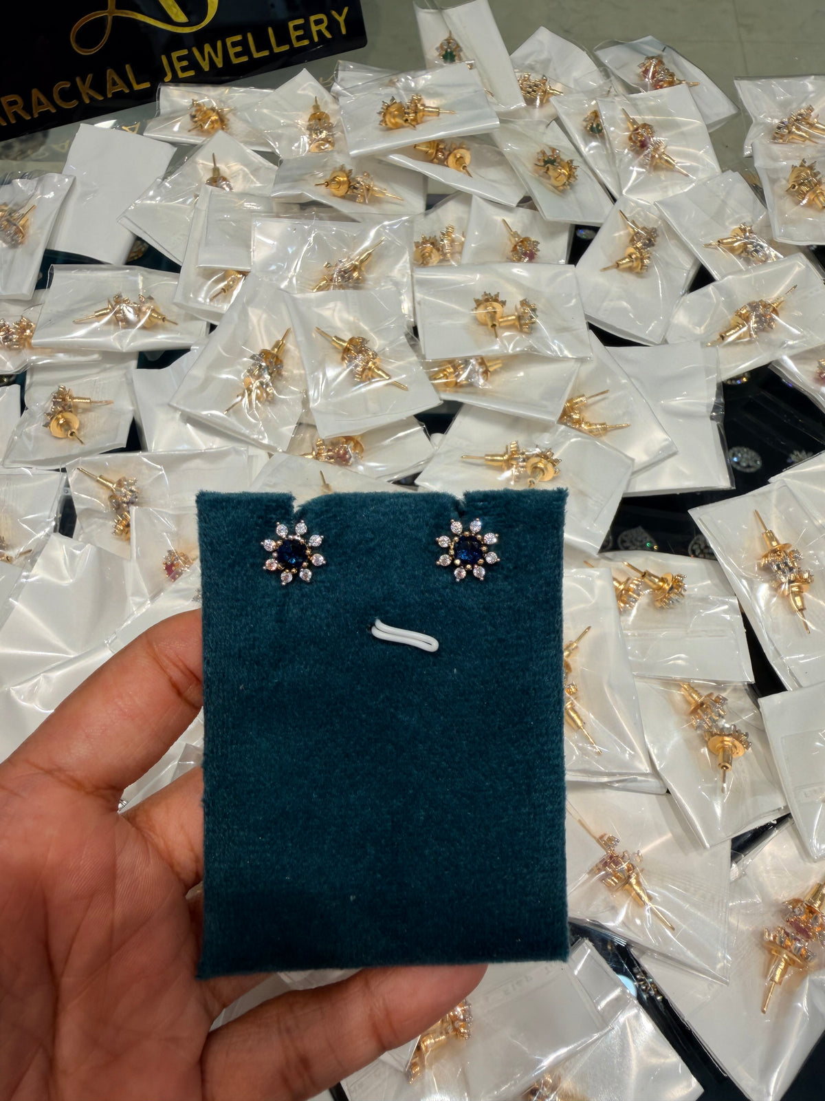 Premium diamond finish party wear stud product code E247