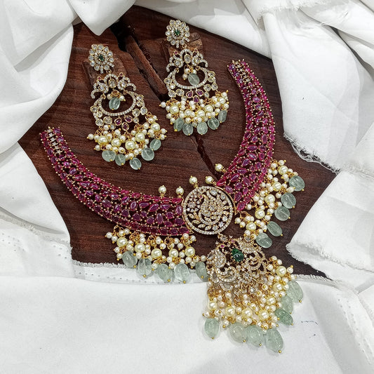 Premium bridal necklace product code 962