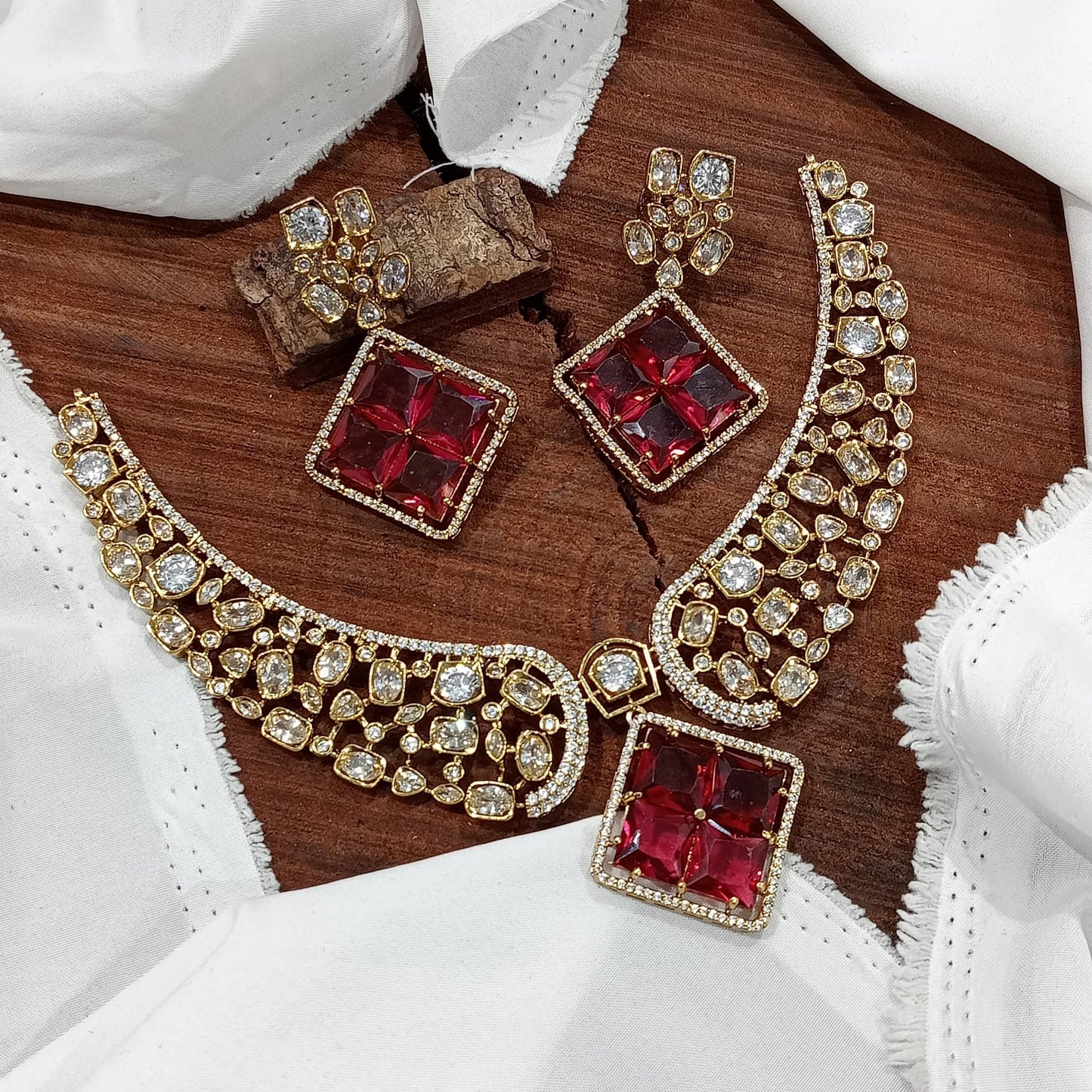 Premium ad bridal necklace product code 955