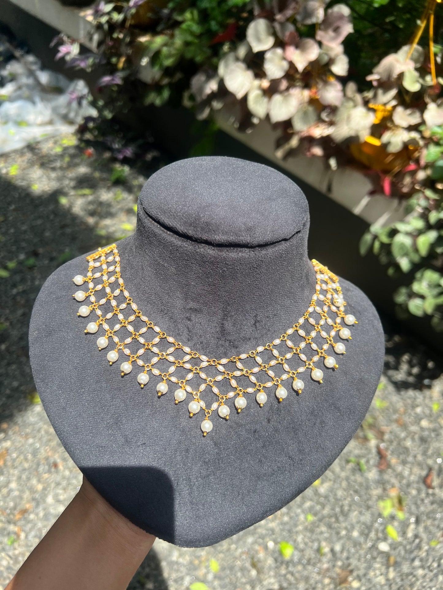 Premium designer pearl necklace