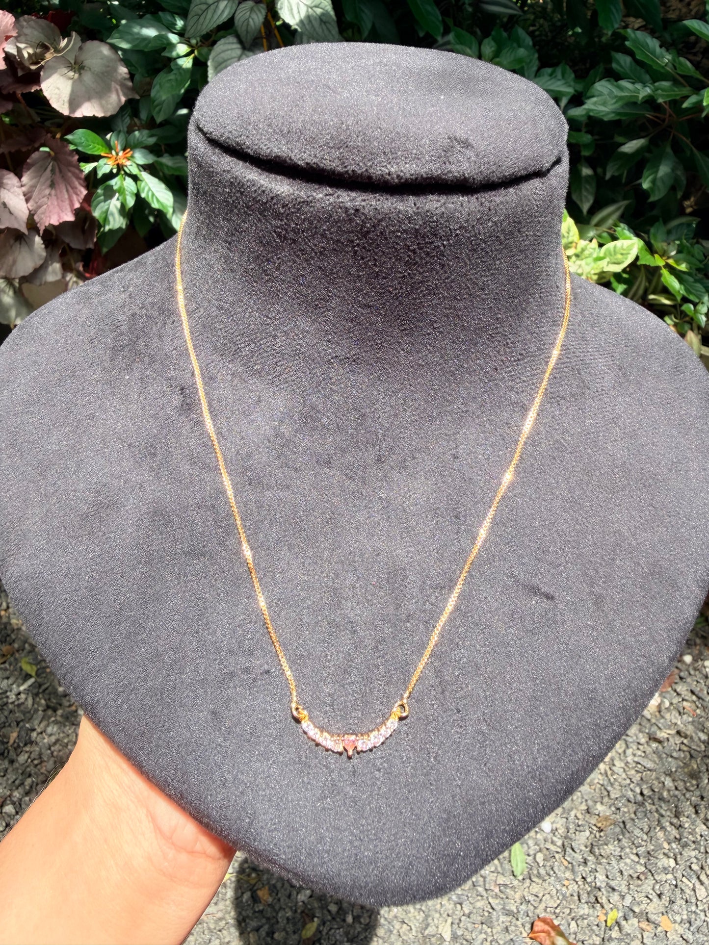 Premium gold plated daily wear cute pendant necklace product code G135