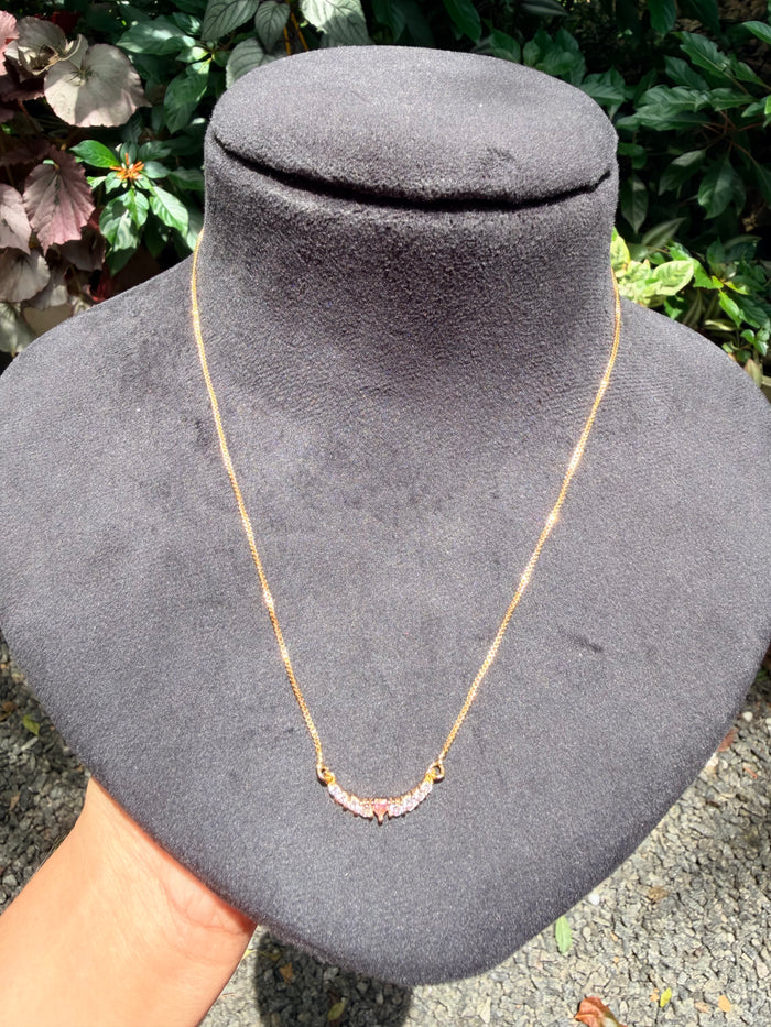 Premium gold plated daily wear cute pendant necklace product code G135