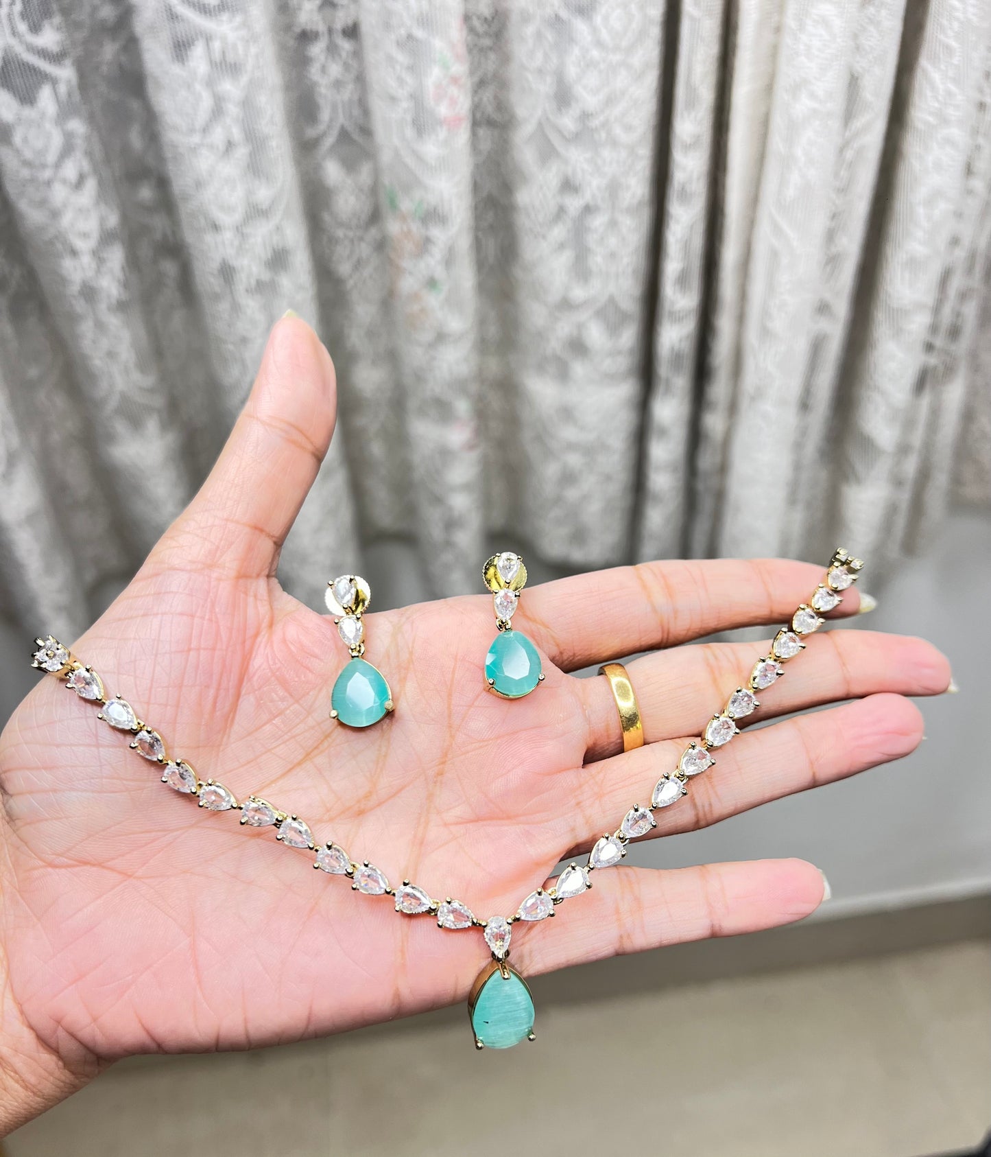 Premium ad elegant necklace product code 994 – ARACKAL JEWELLERY