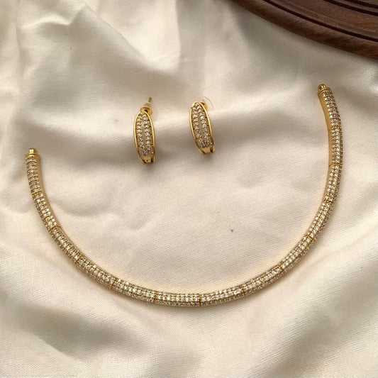 Premium quality ad hasli choker set product code D413