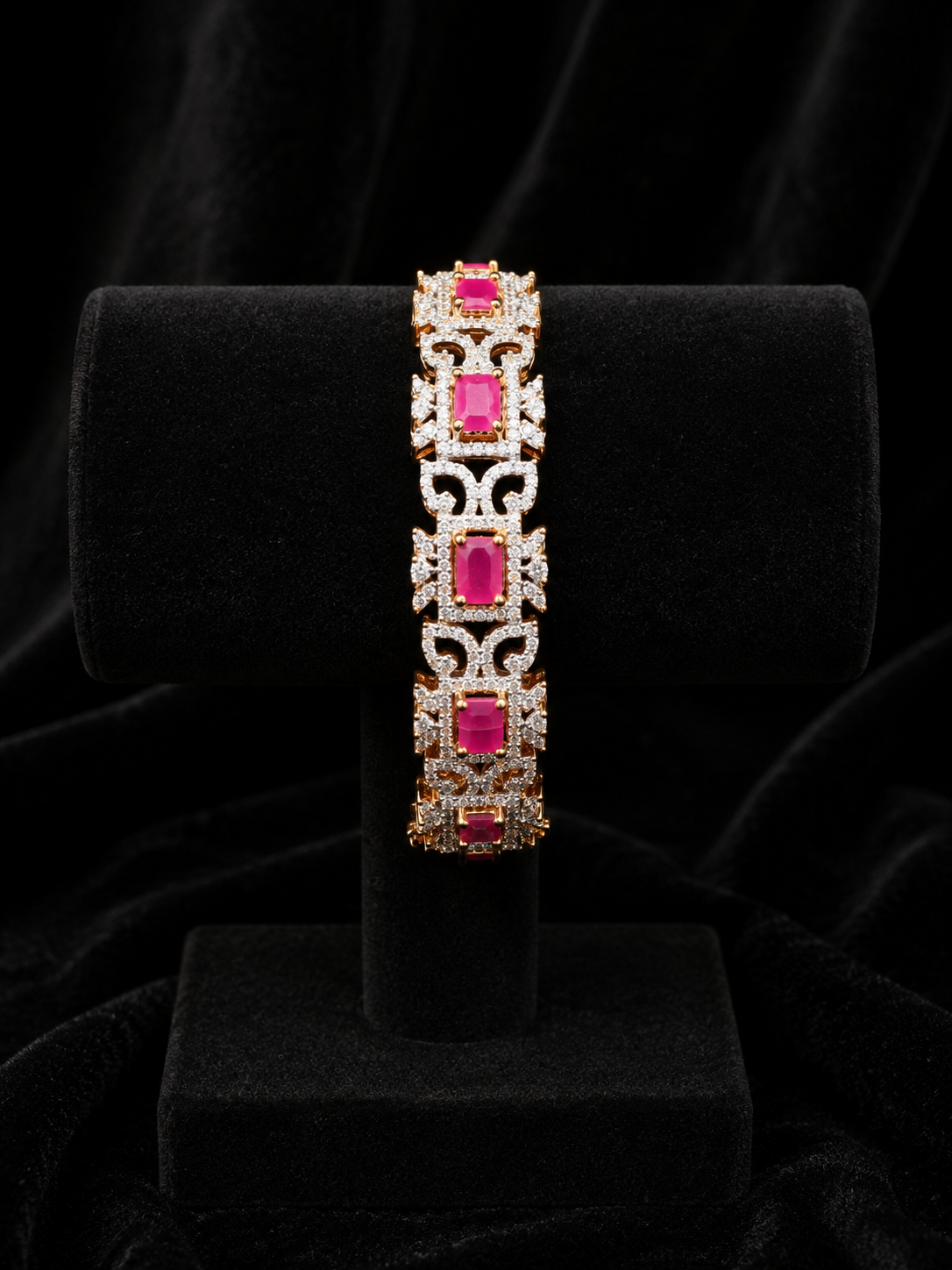 Premium diamond finish openable bangle product code B225