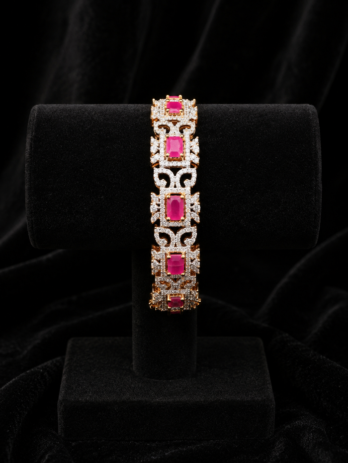 Premium diamond finish openable bangle product code B225