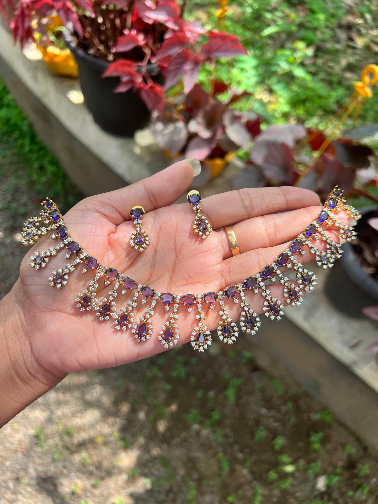 Premium ad designer necklace product code 969