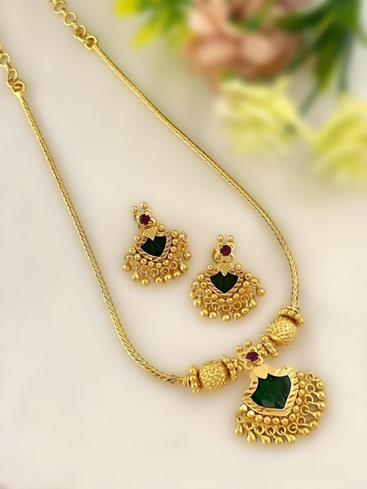 Gold micro plated Palakka Set