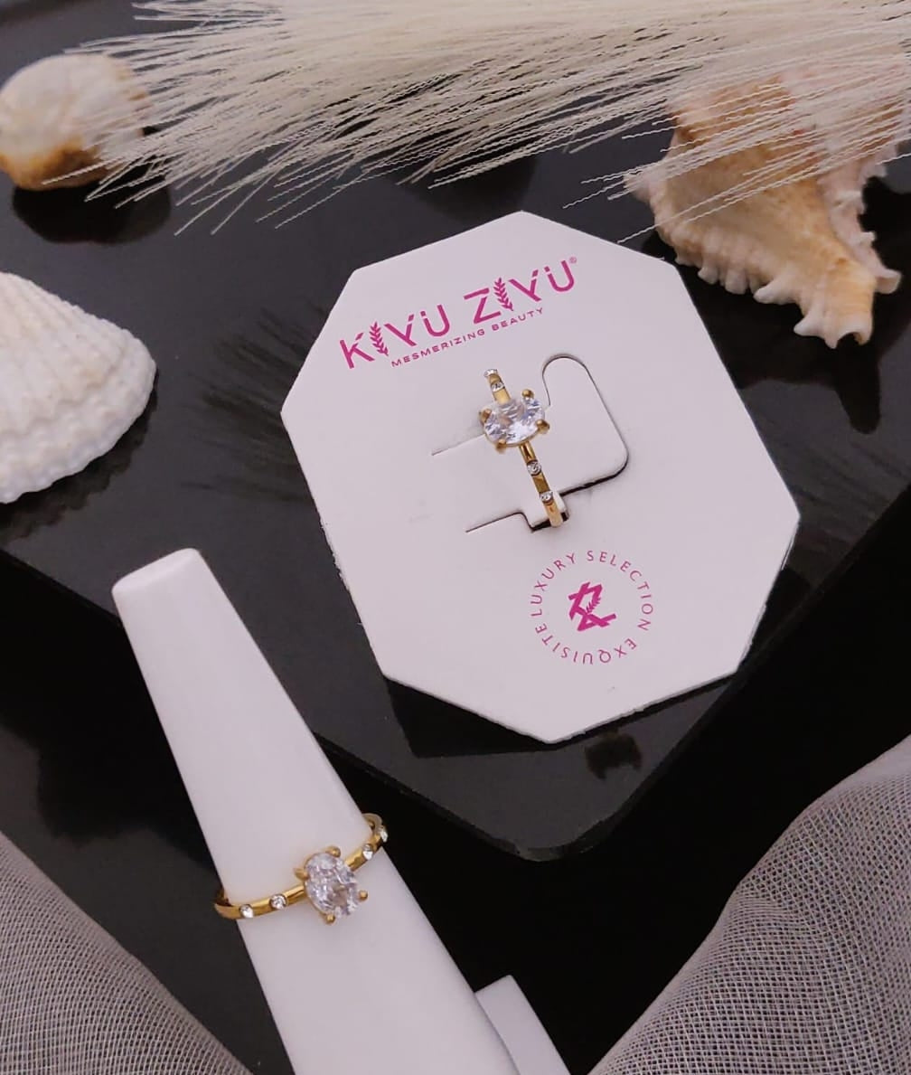 Premium anti tarnish daily wear rings (size 6) product code R16