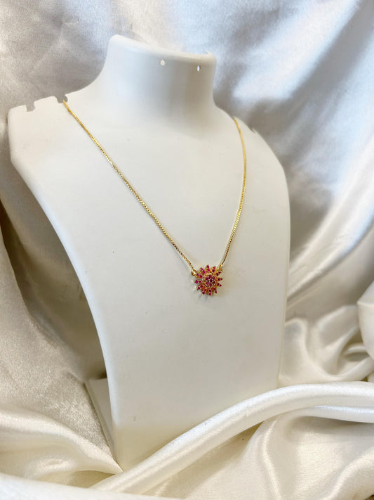 Premium Gold plated pendant chain product code N212