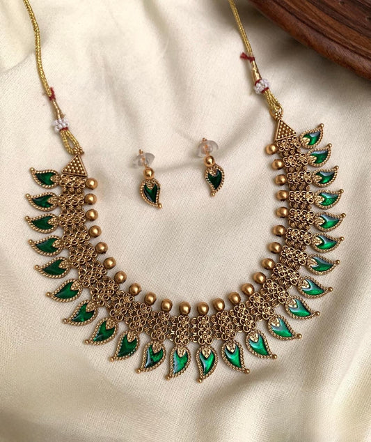 Premium quality matt finish traditional manga mala product code N359