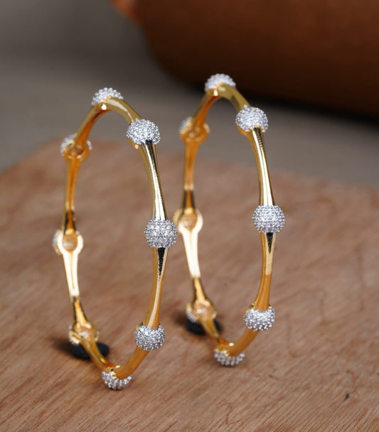 Premium diamond finish designer bangle product code B181