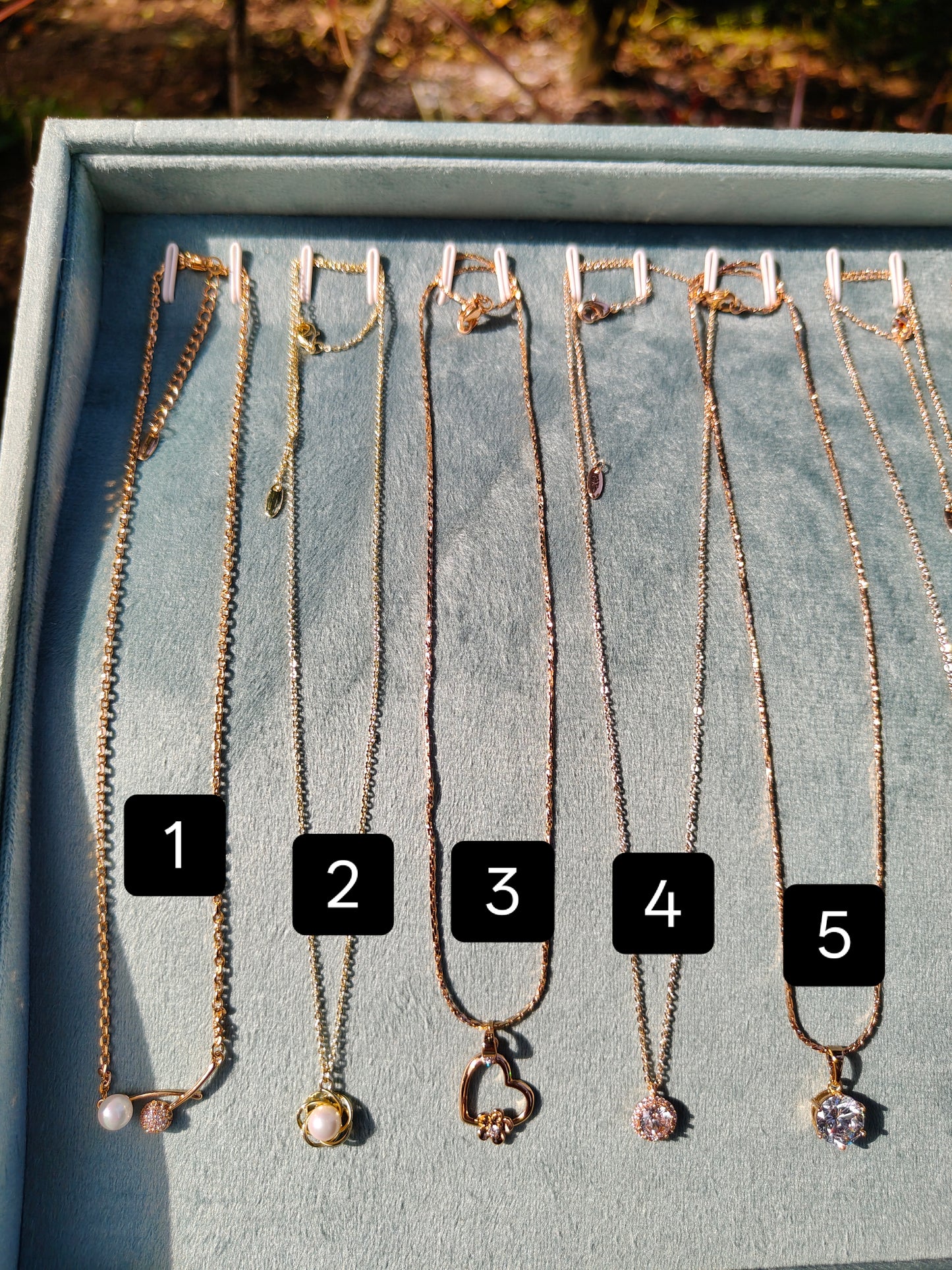 Premium 18k gold plated necklace product code N15