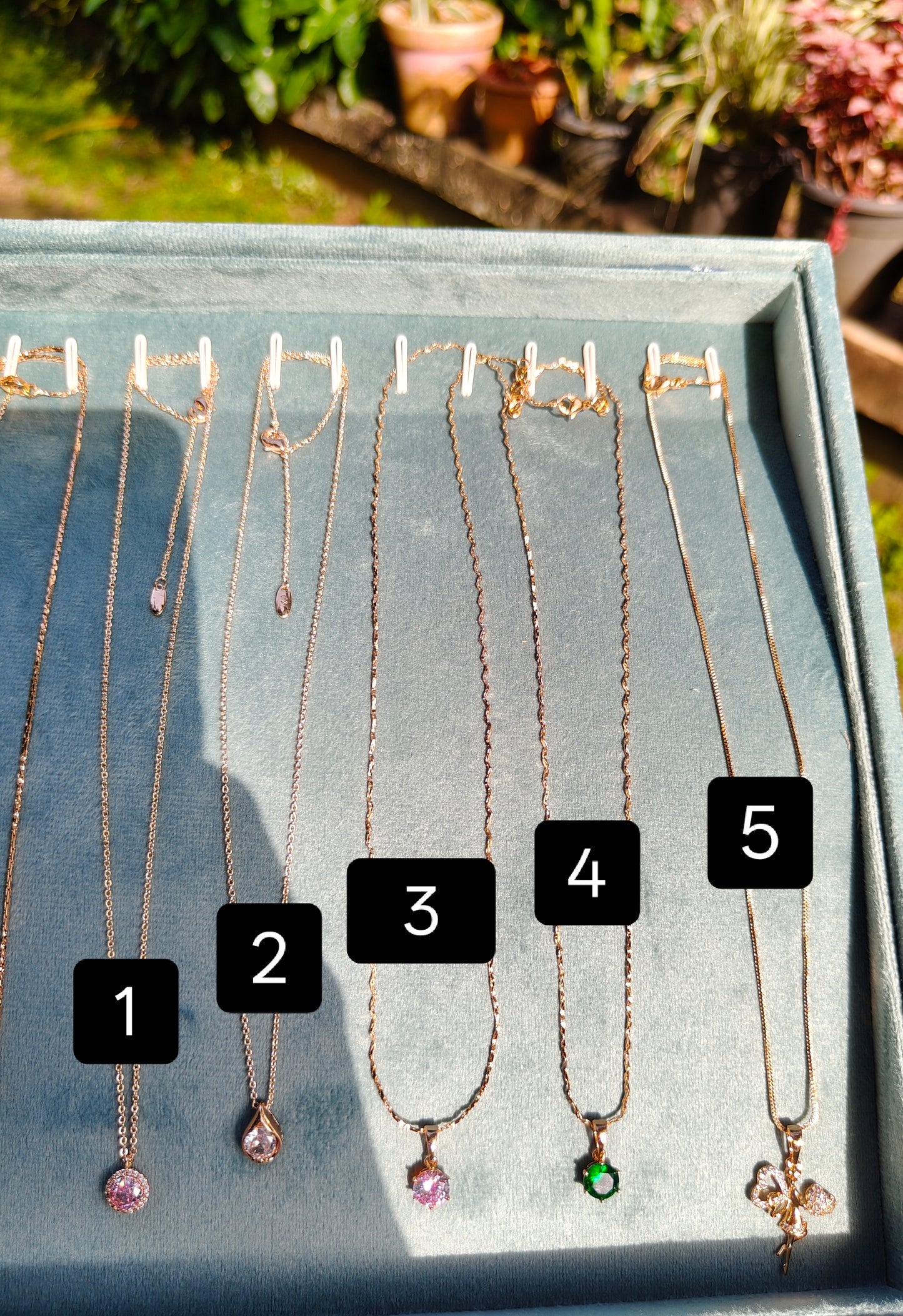 Premium 18k gold plated necklace product code N16