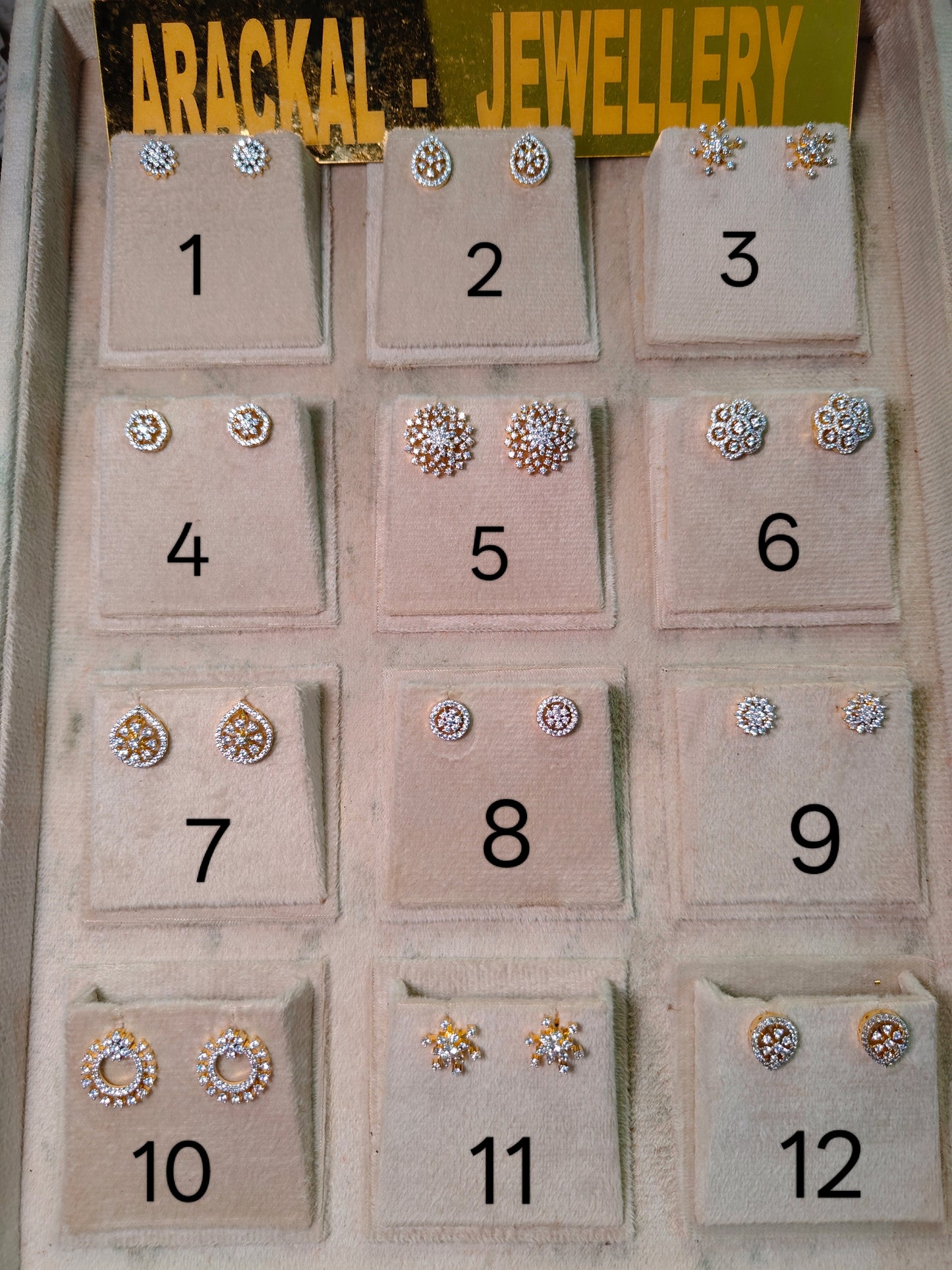 Premium daimond finish earings product code E07