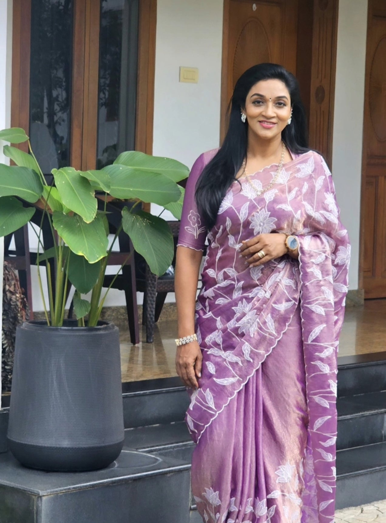 Diamond finish Star Haram Necklace Set product code 92