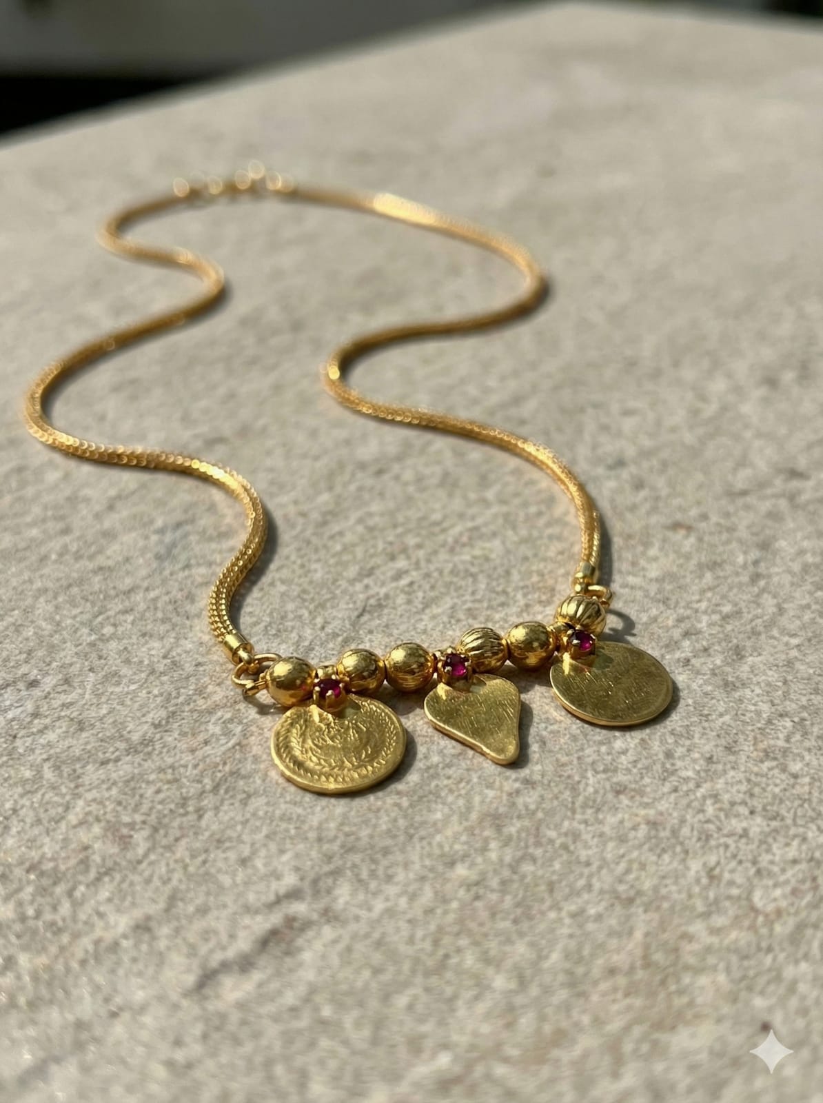 Premium gold plated daily wear thali chain 24inch product code Thali02