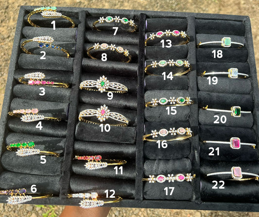 Premium quality daimond finish openable bracelet (suitable for  2.4 to 2.8 ) product code B80