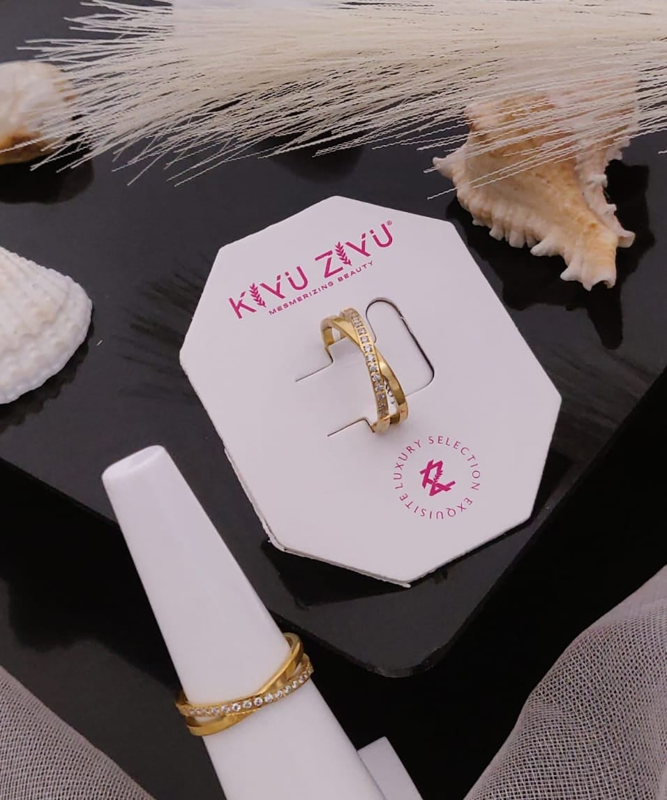 Premium anti tarnish daily wear rings (size 6) product code R16