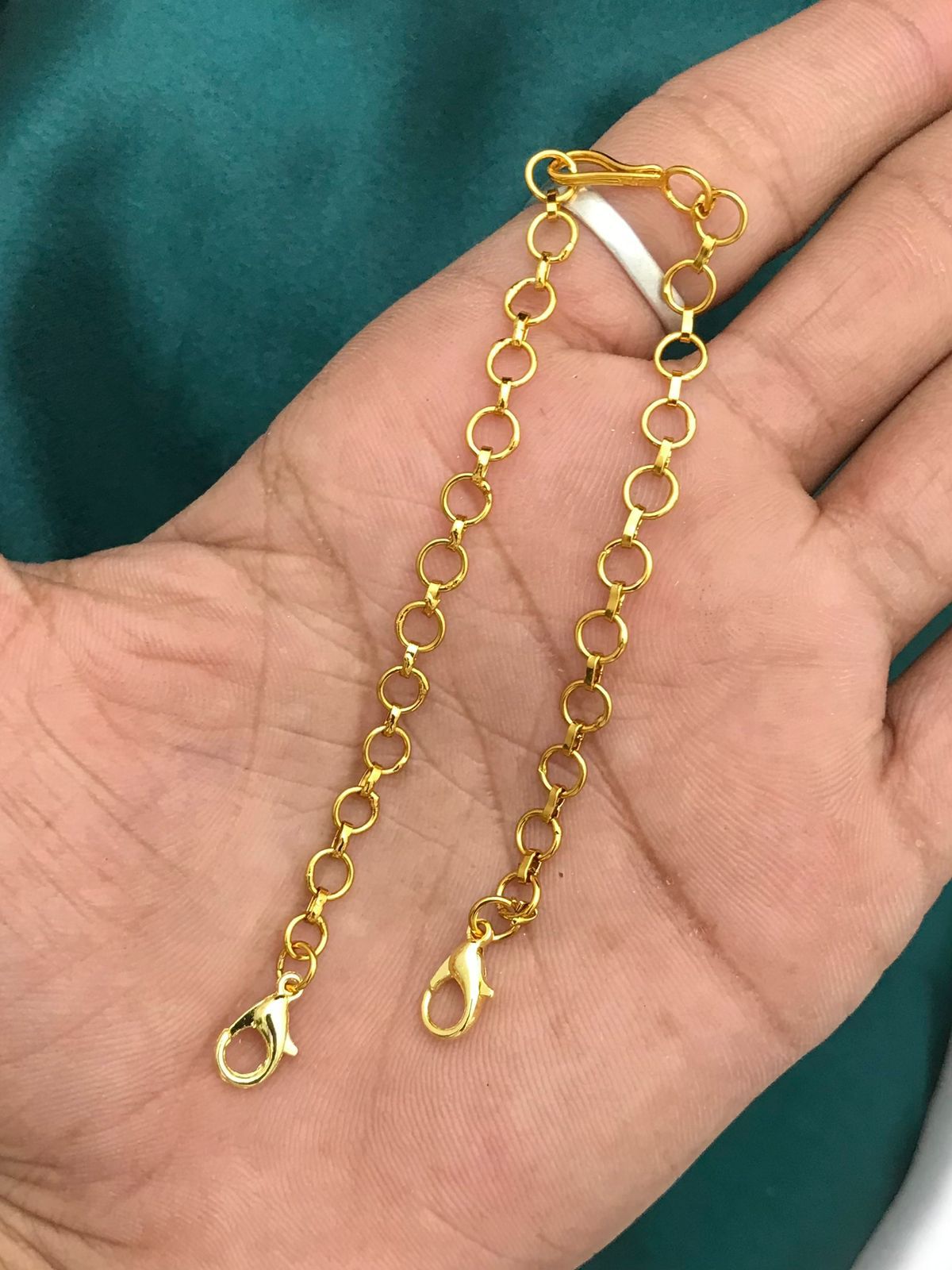 Back chain gold plated