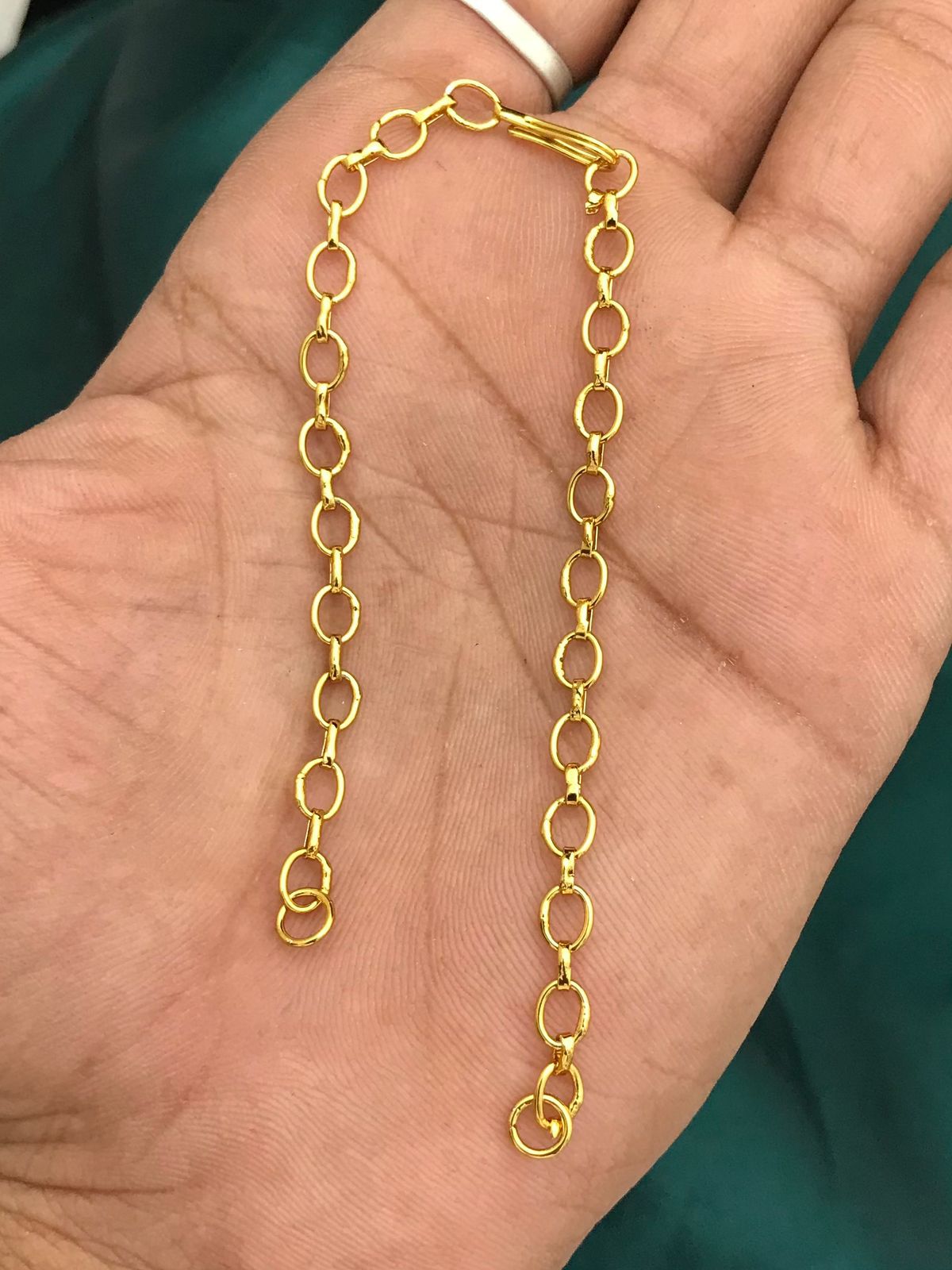 Back chain gold plated