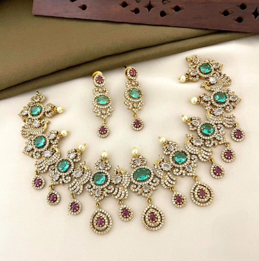 Trending Actor sneha inspire diamond finish necklace product code : sneha