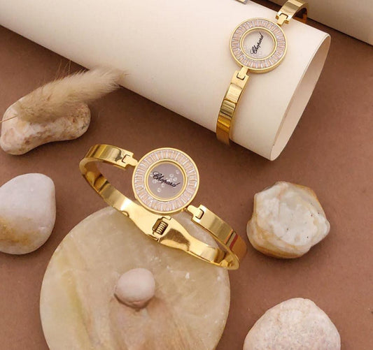 Premium quality anti tarnish stainless steel statement openable kada bangle product code B97