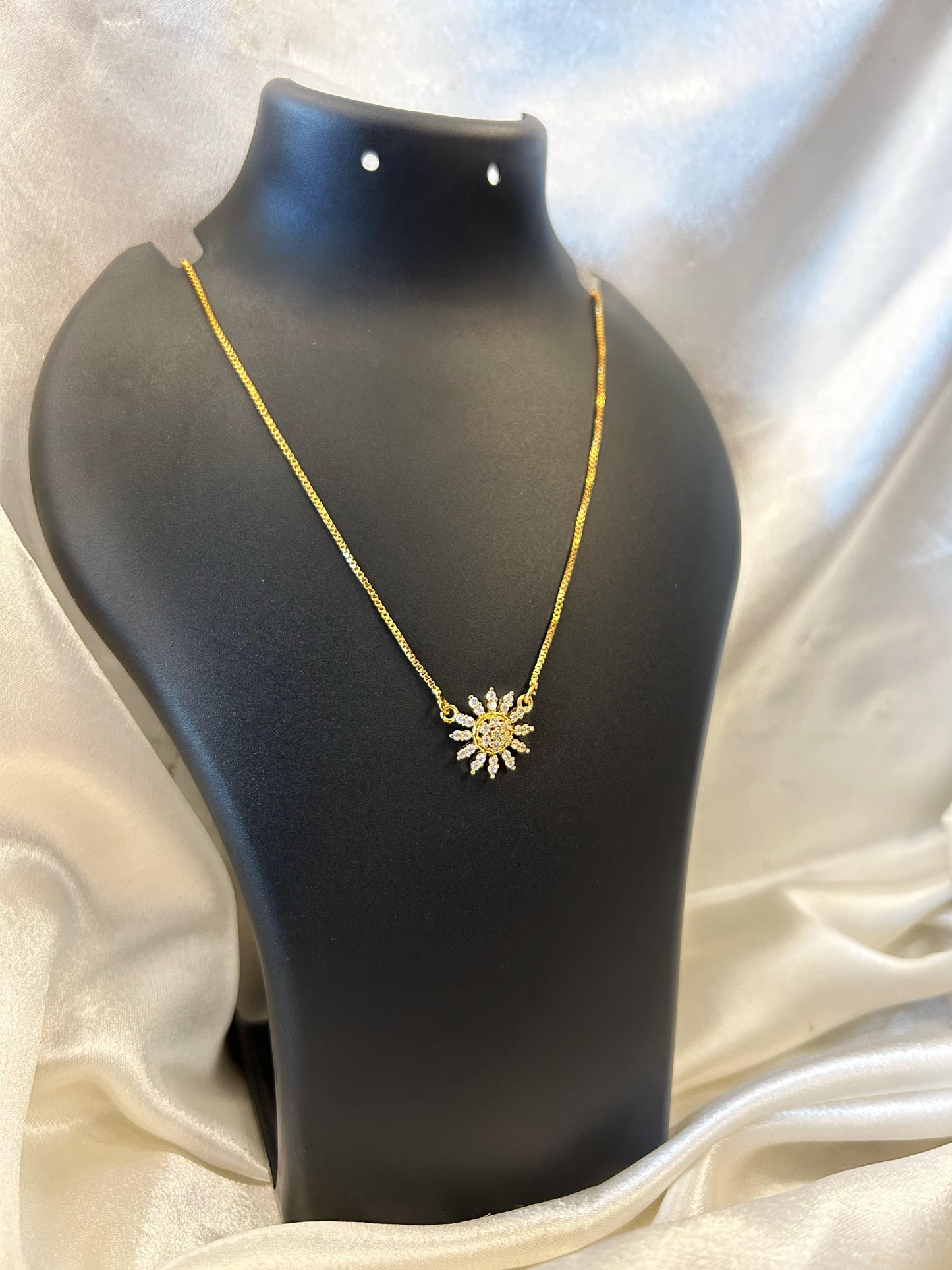 Premium Gold plated pendant chain product code N212