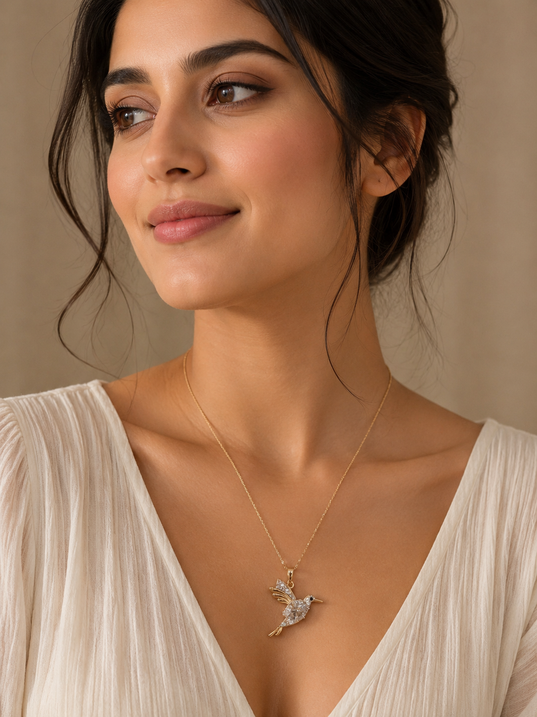 Premium quality imported  ad xuping pendant chain necklace product code AT17