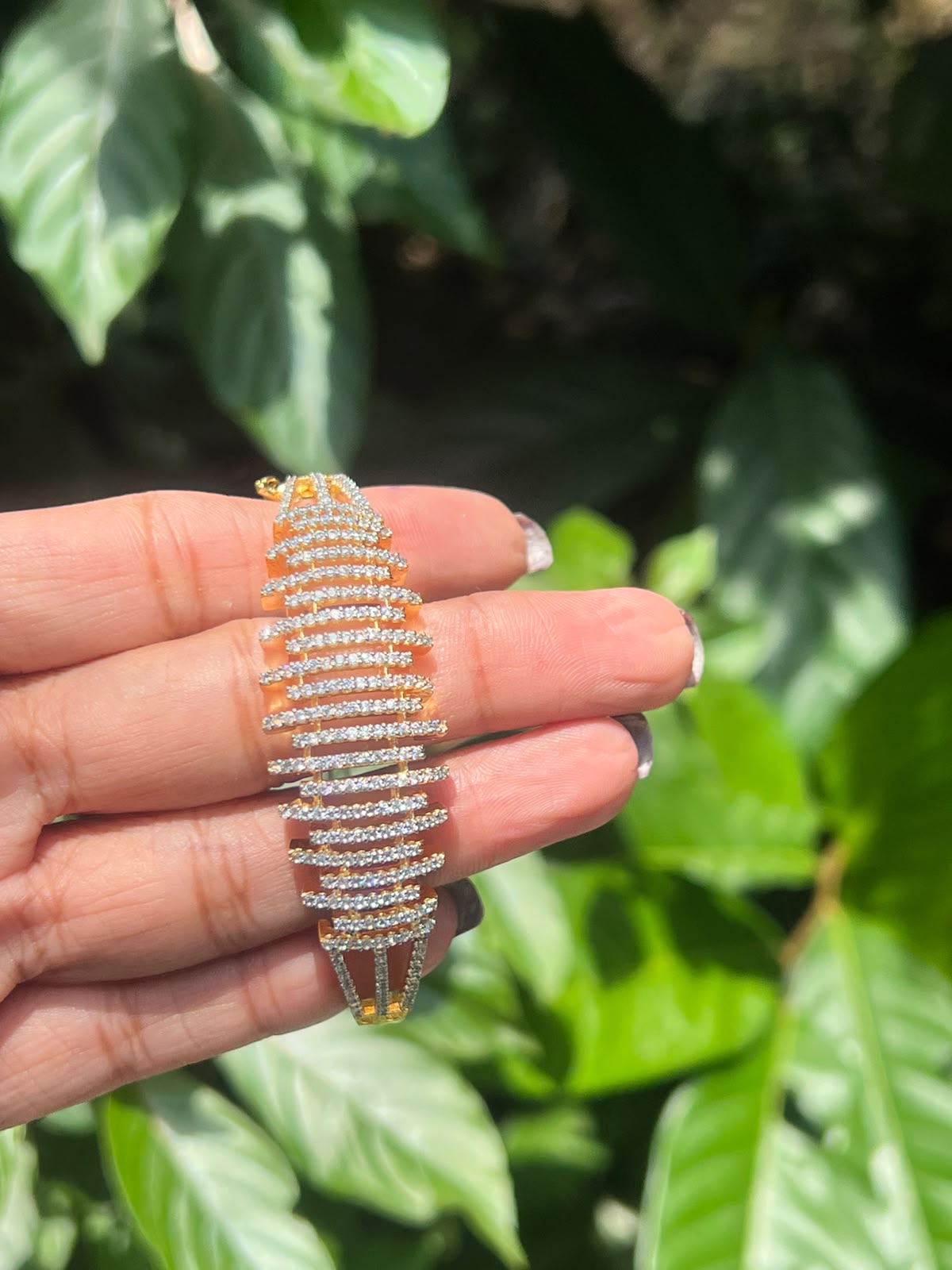 Premium diamond finish bracelet product code B233