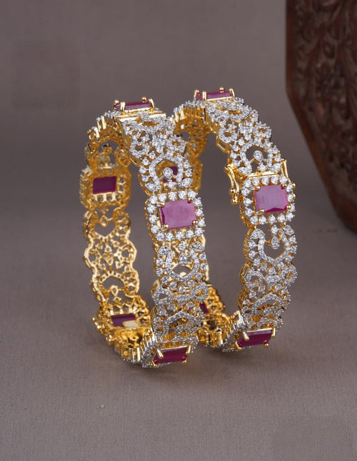 Premium diamond finish statement openable bangle single product code B194