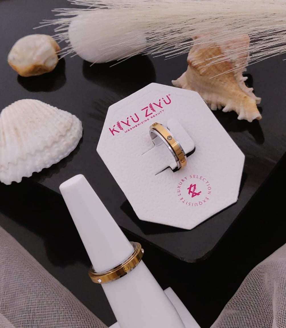 Premium anti tarnish daily wear rings (size 6) product code R16